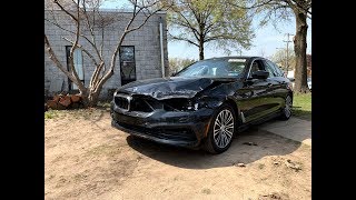 2017 BMW 530i xdrive  и снова аукцион отличилась Страховка на этот раз Авто из Америки [upl. by Savick]