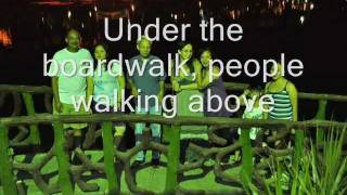 The Drifters  Under the Boardwalk video lyrics [upl. by Ahsit]