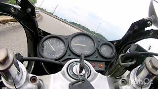 Yamaha TZM150 Full Standard Top Speed Test [upl. by Autry241]