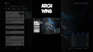 ARCHWING Vehicle Showcase 1WARFRAME MOBILE [upl. by Leidgam656]