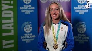 Scotlands Eilish McColgan fed off the crowd to create a memory that will last a lifetime [upl. by Salmon66]