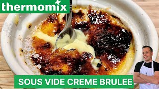 Thermomix TM6 Sous Vide Creme Brûlée [upl. by Esylla]