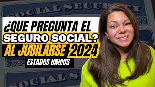 SEGURO SOCIAL Como aplicar a su Jubilación y que es lo que preguntan  KAT MARTZ [upl. by Nordgren617]