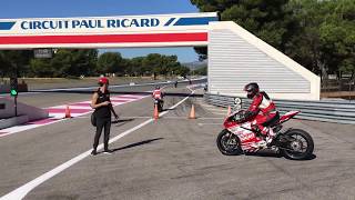 Ducati 1299 Panigale S 204hp  Circuit Paul Ricard  Castellet  7 octobre 2017 [upl. by Tterrab]