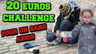 20 euros challenge 💶 pour un monsieur sans abris [upl. by Giardap]