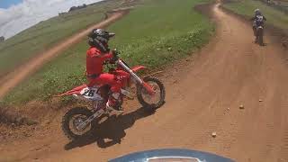 jacob 114 cheddar motoparc 21724 cheddar mx motocross ktm sx50 gopro [upl. by Jasisa]