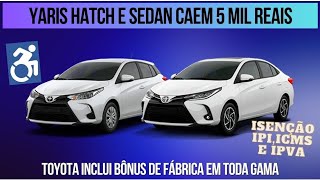 TOYOTA OFERECE BÔNUS PARA PCD [upl. by Rianna]