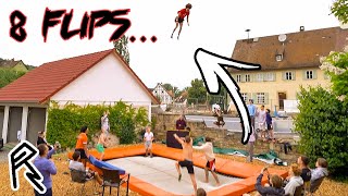 The World Record of Flips 8 flips [upl. by Eduard]