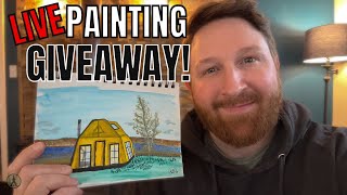 Painting Giveaway LIVE [upl. by Orbadiah]