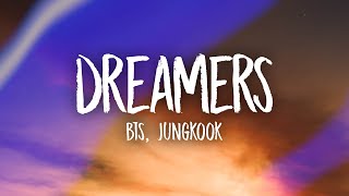 BTS Jungkook  Dreamers Lyrics FIFA World Cup 2022 Song [upl. by Nigrom720]