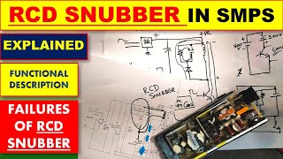 510 RCD Snubber Function in SMPS Explained  RCD Snubber in Switch Mode Power Supply [upl. by Suiramaj]