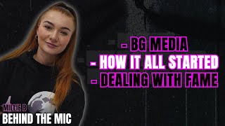 Millie B  Going Viral BG Media Sophie Aspin Dealing with haters Behind The Mic 🎤  LAB51 [upl. by Avie448]