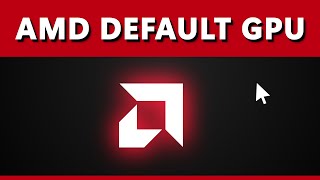 How Make AMD the Default GPU on Windows 11🔥 [upl. by Kizzee288]