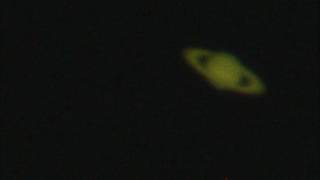 3° video del passaggio di Saturno col mio telescopio e webcam [upl. by Aronos]