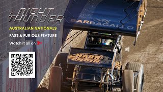 An Australian Epic  2024 Australian Sprint Car Nationals  Feature Race [upl. by Haiel155]