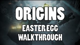 Black Ops 2 Zombies  Origins Easter Egg Walkthrough [upl. by Norat]