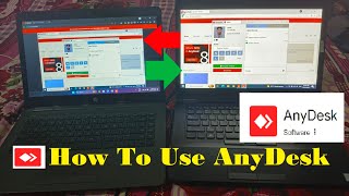 How to use anydesk remote desktop  Anydesk kaise use kare anydesk viralvideo connection [upl. by Peck]