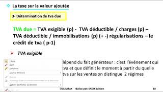 EP 3 fiscalité la taxe sur la valeur ajoutée 24 [upl. by Luhey]