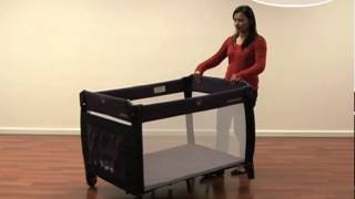 Steelcraft Siesta Portable Cot Baby Mode Melbourne Australia [upl. by Mages]