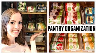 DOLLAR TREE PANTRY ORGANIZATION IDEAS  DEEP CABINET ORGANIZATION  PANTRY CABINET IDEAS [upl. by Idac]