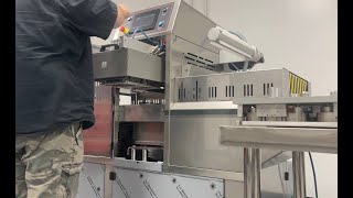 ILPRA SPEEDY TRAY SEALER  Tool Changeover Demonstration [upl. by Nnyroc]