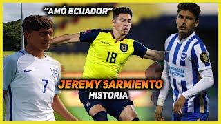 OLVIDÓ a INGLATERRA y AMÓ a ECUADOR Jeremy SARMIENTO  Historia Galería del Gol [upl. by Tuchman]