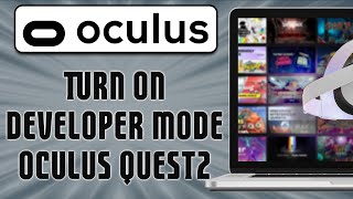 Turn On Developer Mode Oculus Quest2 easy [upl. by Salsbury]