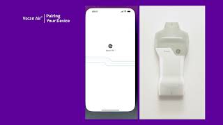 Vscan Air™ Tutorials  Pairing your device [upl. by Erastes]