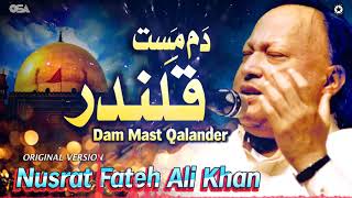 Dam Mast Qalandar  Nusrat Fateh Ali Khan  Official Original Version  OSA Islamic [upl. by Casar]