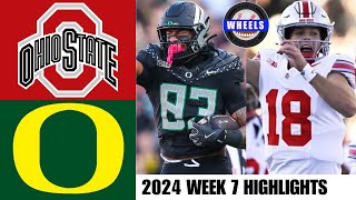 2 Ohio State vs 3 Oregon CRAZY GAME  Full Game Highlights  2024 College Football Highlights [upl. by Ziladnerb]