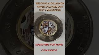 😲 Only 2 Million 👉 2023 Canada Jean Paul Riopelle 2 Dollar Coin [upl. by Tipton553]