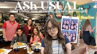 AShUSUAL DADS BIRTHDAY SURPRISE KAIS DESPEDIDA UMH PREMIERE NEW CAT  ASHLEY SANDRINE [upl. by Samau]