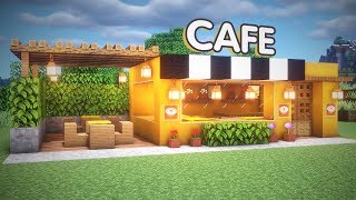 Minecraft how to build a cafe [upl. by Myrna630]