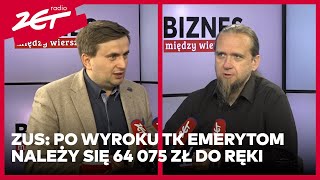 TK obsypał emerytów pieniędzmi ZUS emerytury wyższe o 4493 zł biznesmiedzywierszami [upl. by Ludvig]