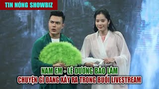 TIN NÓNG SHOWBIZ  Nam Em Xuất Hiện Trong Livestream Của Lê Dương Bảo Lâm Và Hà Hồ Làm Điều Bất Ngờ [upl. by Cofsky]