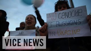 Protest Turns Fatal Russian Roulette in Ukraine [upl. by Llertnad397]