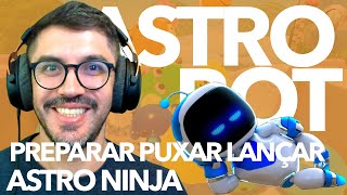 Astro Bot PS5 TODOS BOTS Galáxia Perdida  Preparar Puxar Lançar amp Astro Ninja  Parte 36 [upl. by Atauqal]