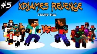 SEASON 5 PART 5  XDJAMES REVENGE HEROBRINE BROTHERS  MONSTER SCHOOL [upl. by Ecyaj]