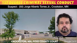 Criminal Sexual Conduct Charge Against Crookston Man [upl. by Putnem345]