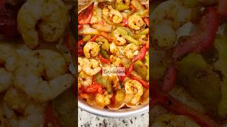 10 Minutes Shrimp Fajitas shorts [upl. by Minnie]