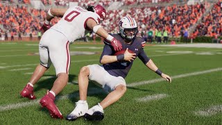 Arkansas vs Auburn  NCAA Football 921 Full Game Highlights College Football 25 Sim [upl. by Stephania]