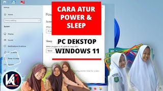 tutorial setting POWER amp SLEEP pada WINDOWS 11 [upl. by Fillander]