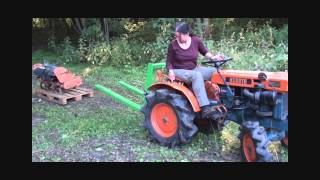 Kubota B7000 mit Palettengabel [upl. by Alyn]