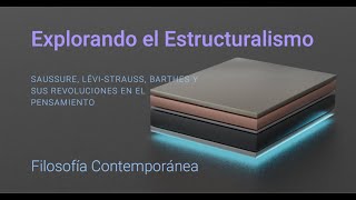 Explorando el Estructuralismo Saussure LéviStrauss Barthes y sus Revoluciones en el Pensamiento [upl. by Eedeed]