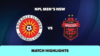 NPL NSW Mens Round 9 – Rockdale Ilinden v Sydney United 58 [upl. by Pardew]