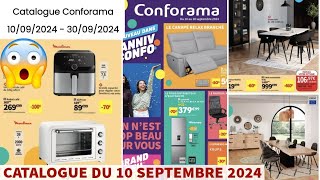 📢 CONFORAMA ❤️💛 PROMOTION 💯 CATALOGUE 10 SEPTEMBRE 💯 bonplan promotion conforama cuisine promo [upl. by Bonnette]