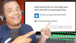 Você precisa de um novo aplicativo para abrir msgaming overlay Resolvido [upl. by Anilesor]