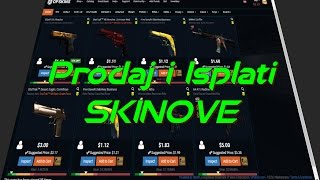 Kako prodati skinove i isplatiti novac na OPSKINS sajtu [upl. by Eema]