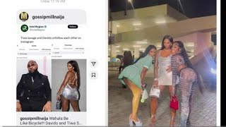 Tiwa Savage faces serious disagreement what Davido as their friendship davido chioma tiwasavage [upl. by Elleirol]