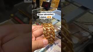 Gram tahminleri 🥰😍22ayar bilezik modelleri altın japan gold jewellery shorts youtubeshorts [upl. by Pablo568]